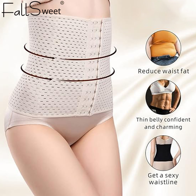 Shapewear Bodysuit Firm - FallSweet Black Waist Trainer Body Shapers