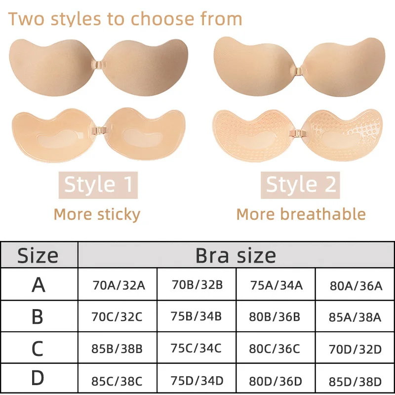 Sexy Women's Bra Invisible Pus - Strapless Bra Backless ulasan dan harga
