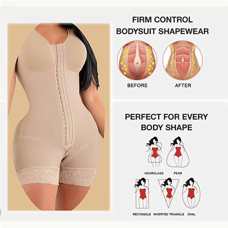 High Compression Fajas Colombi - Shapewear Bodysuit Firm ulasan dan harga