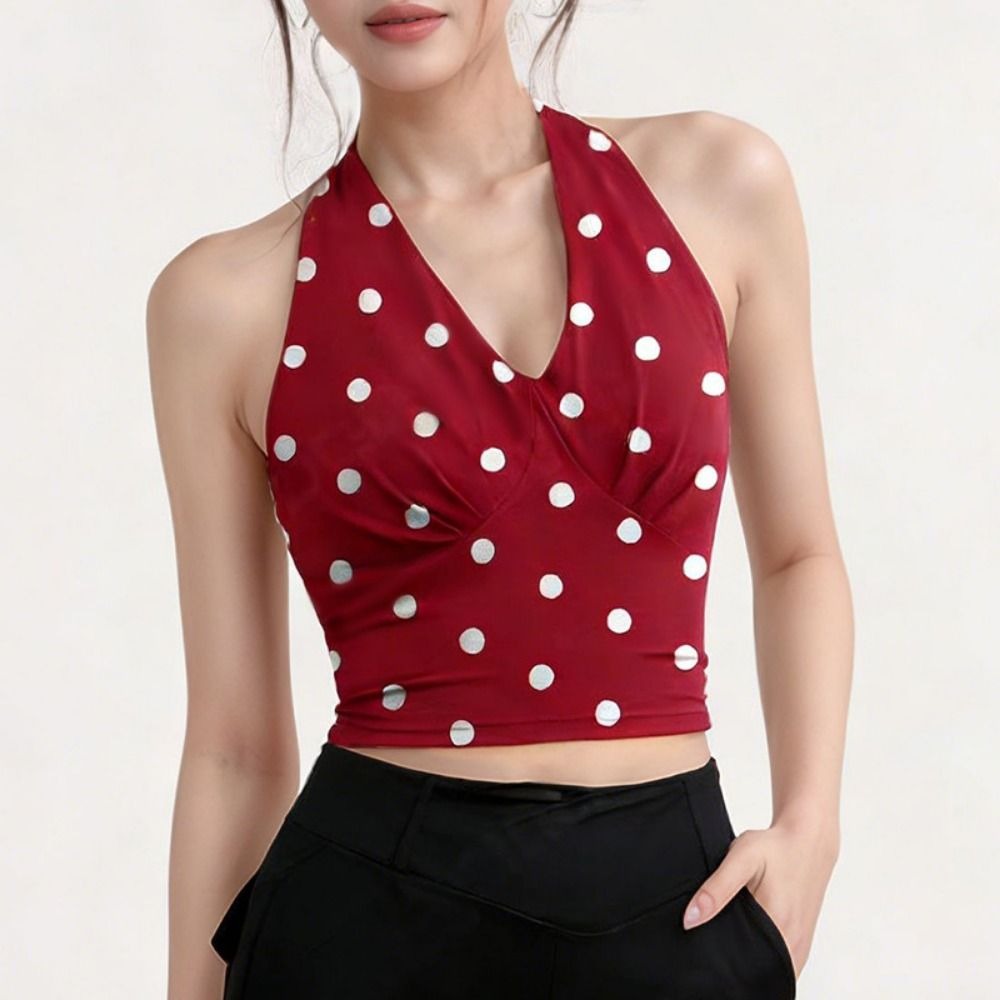 Y2K V-Neck Yoga Vest Backless  - Push Up Bra Padded ulasan dan harga