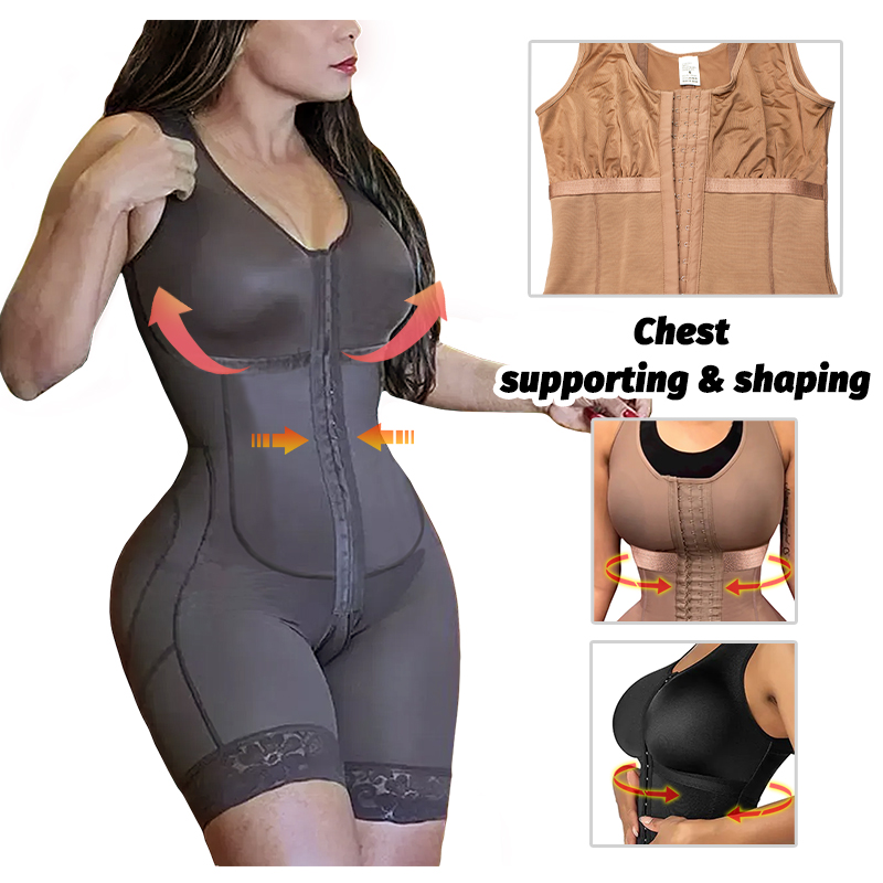 Slimming Fajas Girdles Colombi - Shapewear Bodysuit Firm ulasan dan harga