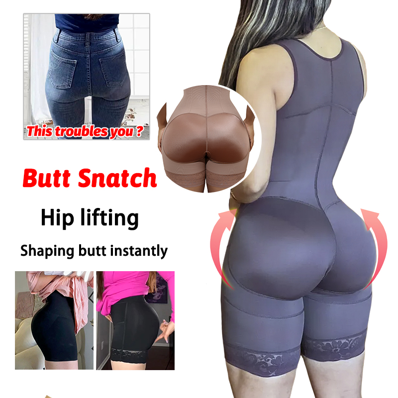 Slimming Fajas Girdles Colombi - Shapewear Bodysuit Firm ulasan dan harga