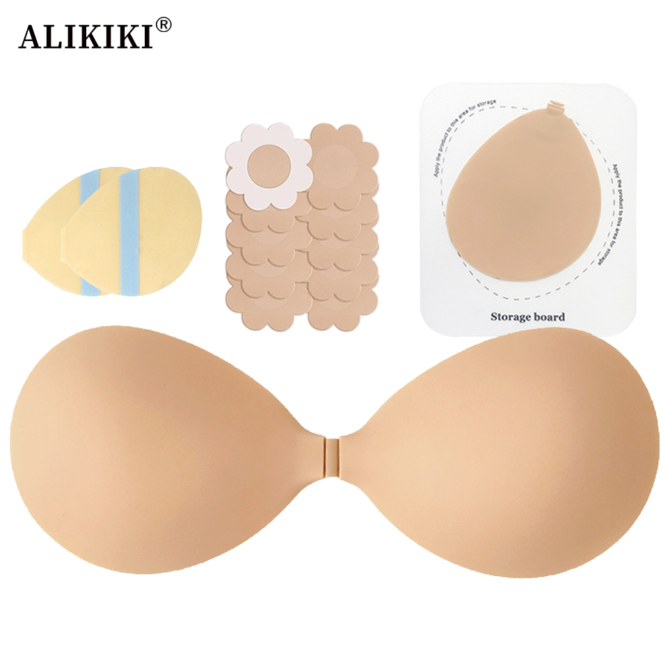 Cleavage Lift Silicone Stick-o - Strapless Bra Backless ulasan dan harga